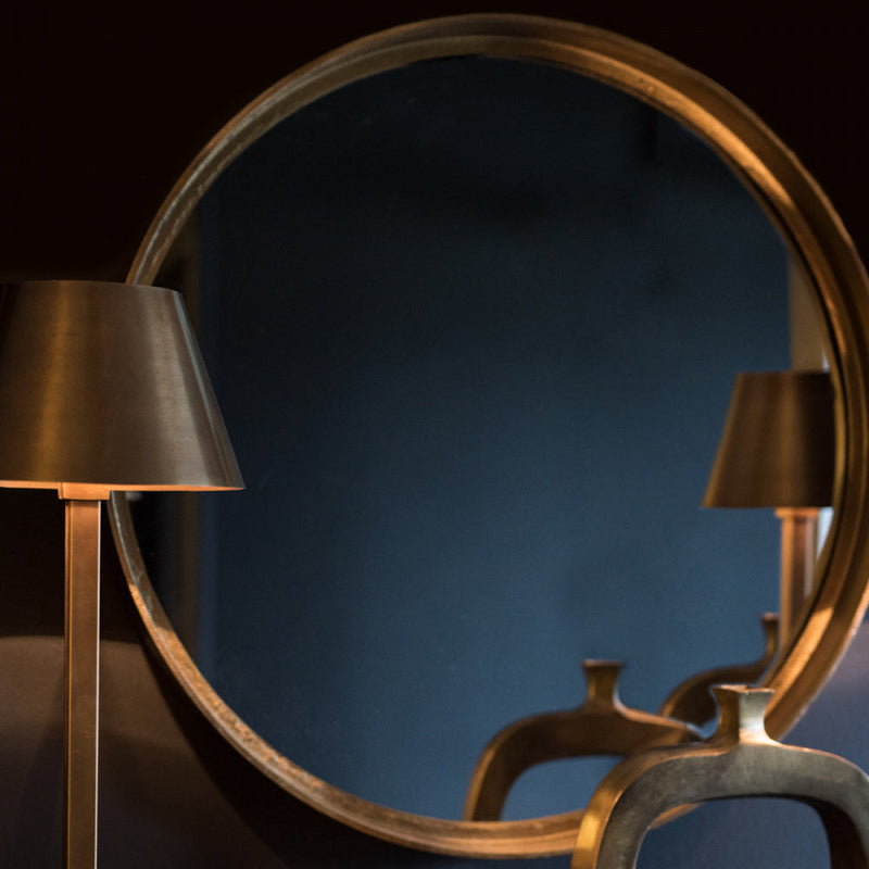 Artwood speil Vintage brass Aluminium.