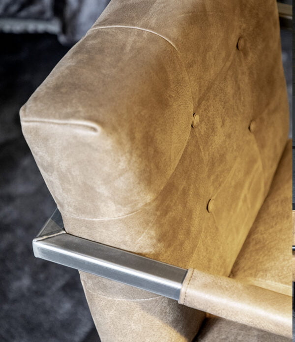 Artwood spisestuestol Nubuck brunt skinn JED 04-91822