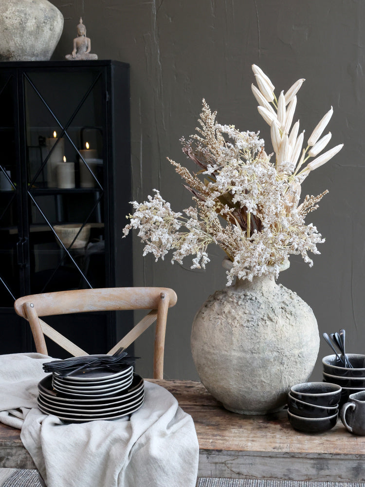 Chic Antique Fransk spisestol med flettet sete 41067800