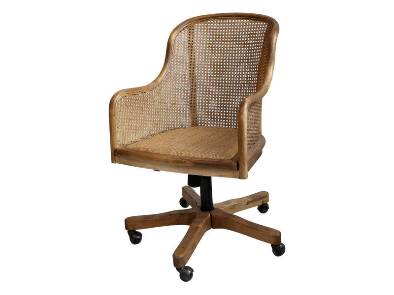 Chic Antique Fransk kontorstol med flet 41065500