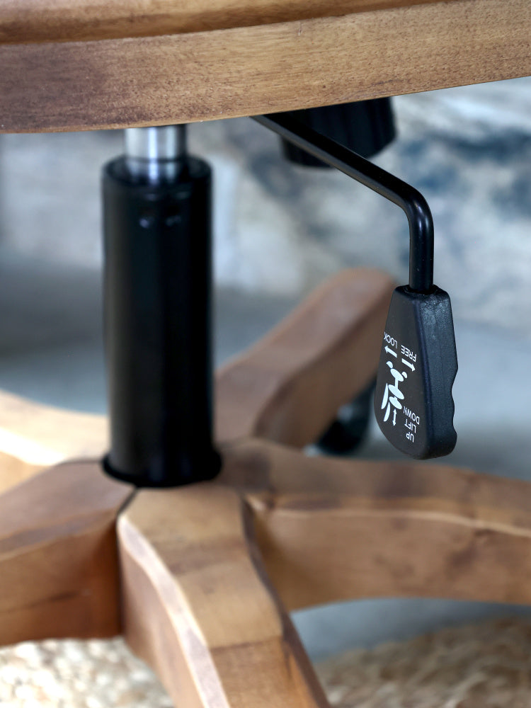 Chic Antique Fransk kontorstol med flet 41065500