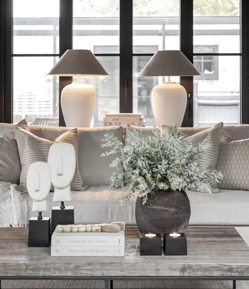 Artwood Valmiki Hvit Figur 52x16cm