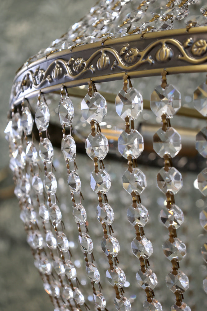 Chic Antique lysekrone versailles med glassprismer 71136213