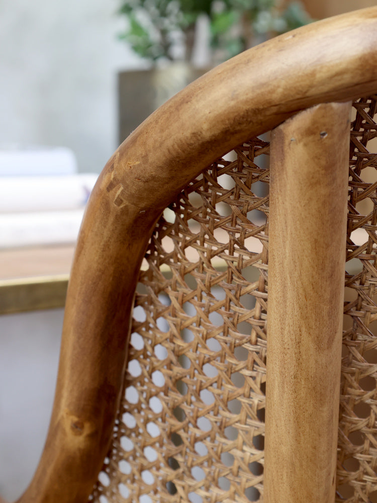 Chic Antique Fransk kontorstol med flet 41065500